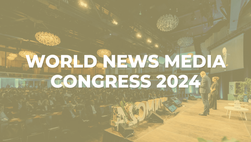 Photo from World News Media Congress (WAN-IFRA) 2024
