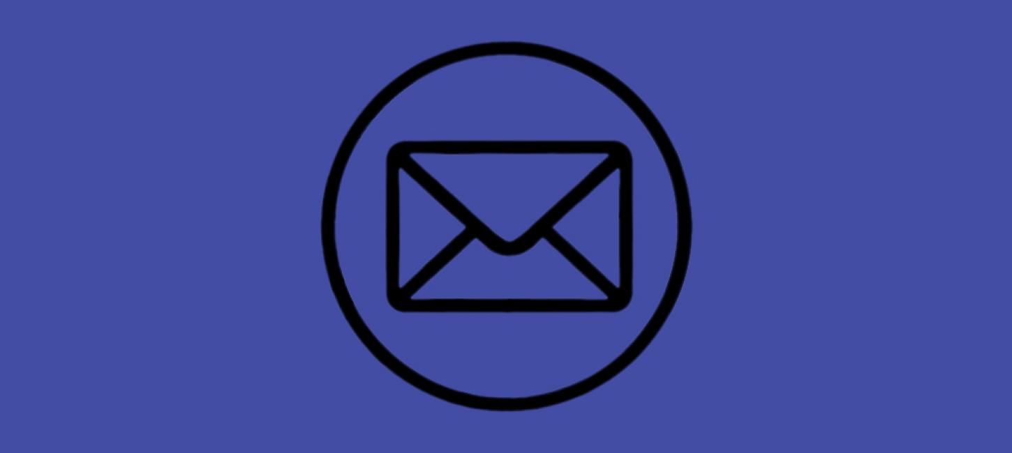 Ikon af brev ( email )