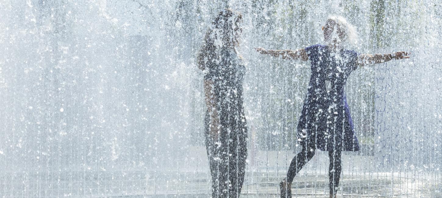 Water Pavilion by Jeppe Hein