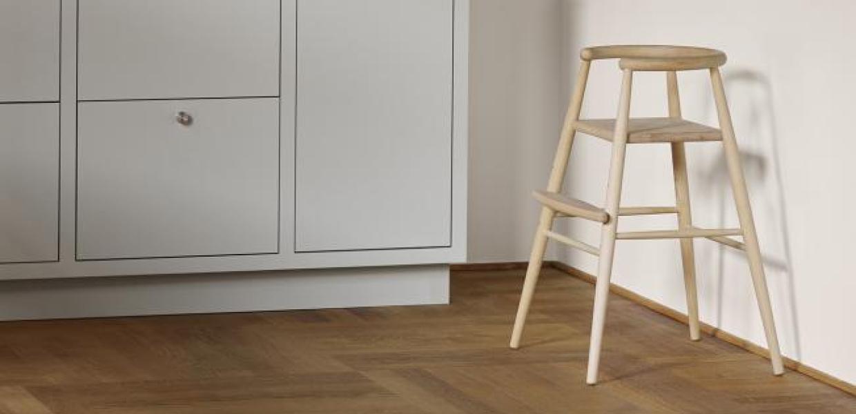 The ND54 high chair by Nanna Ditzel