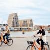 Biking at Ofelia Plads